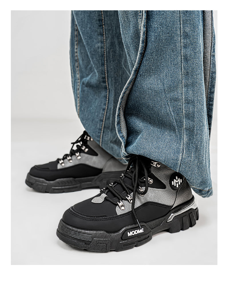 D836 Hiking boots with slip-resistant soles detail image 25