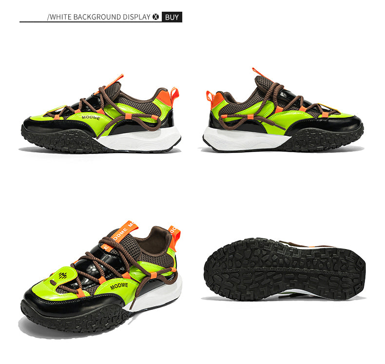 L17 Flying knit mesh tire sole dad shoes detail image 27