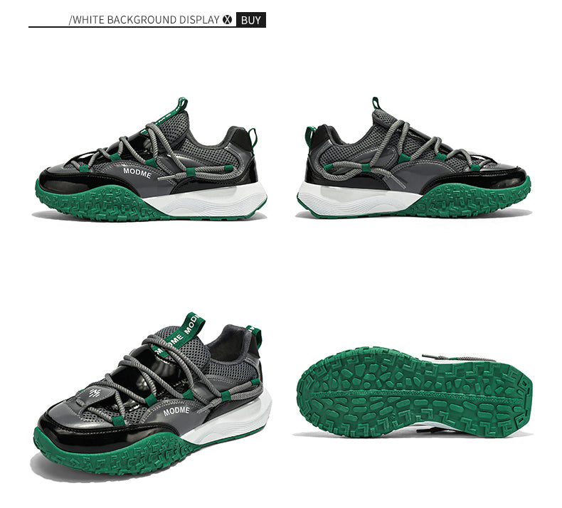 L17 Flying knit mesh tire sole dad shoes detail image 28