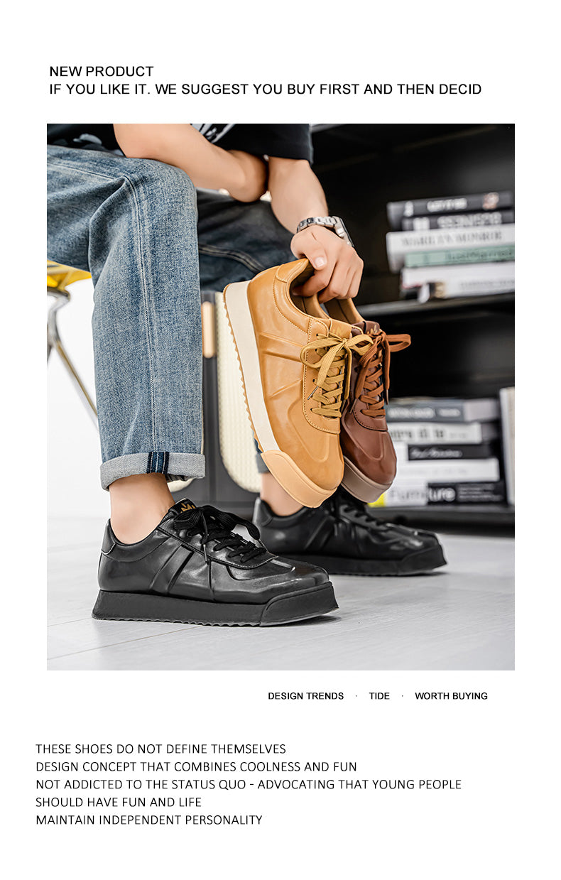 L375 New High-end Korean-style Versatile Sports Sneakers detail image 1