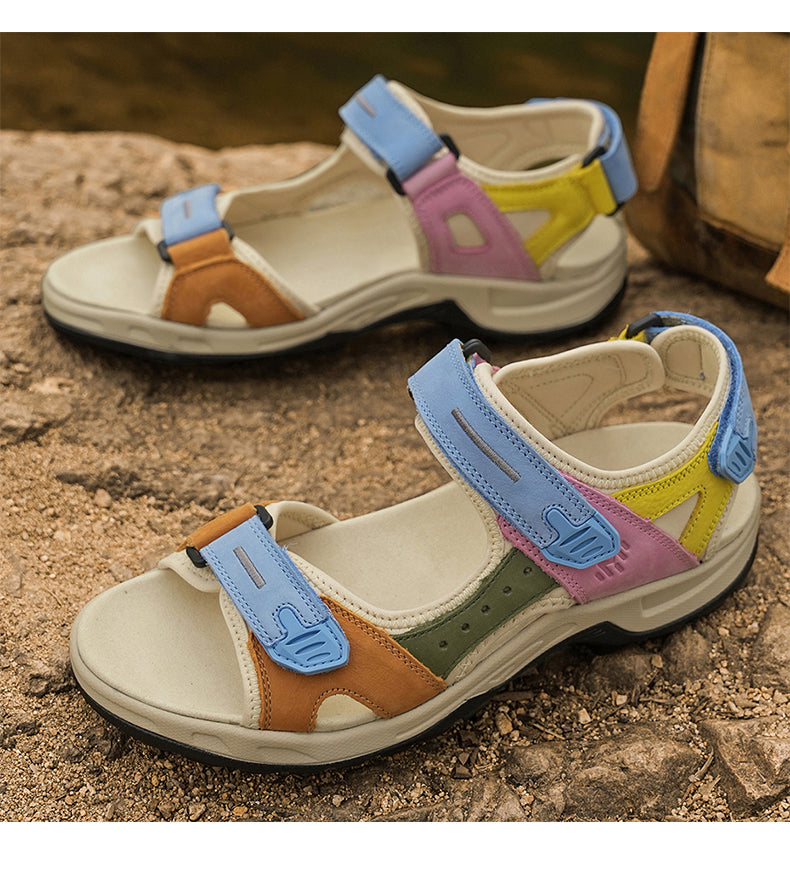 FTW001 Summer leather sandals for men and women detail image 20