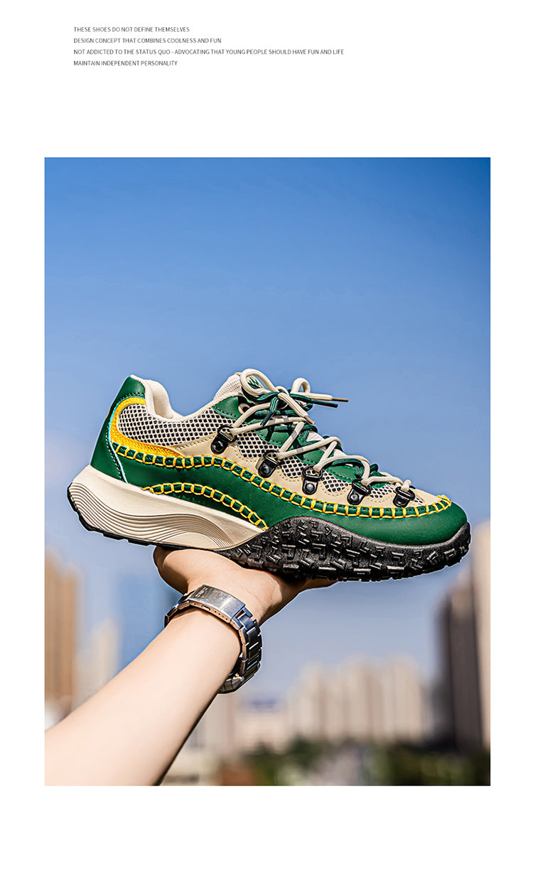 L18 Retro Hiking Shoes with Height Increase detail image 2
