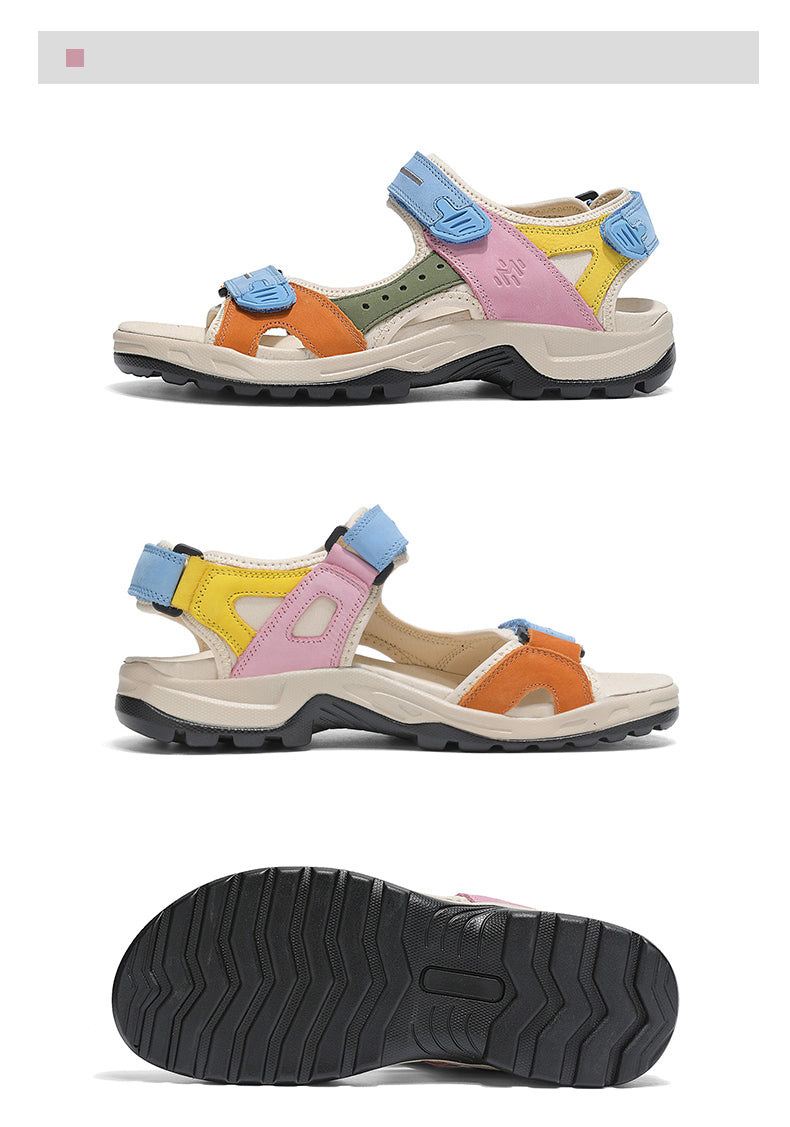 FTW001 Summer leather sandals for men and women detail image 24