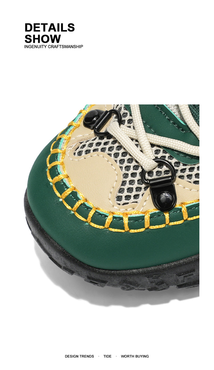 L18 Retro Hiking Shoes with Height Increase detail image 5