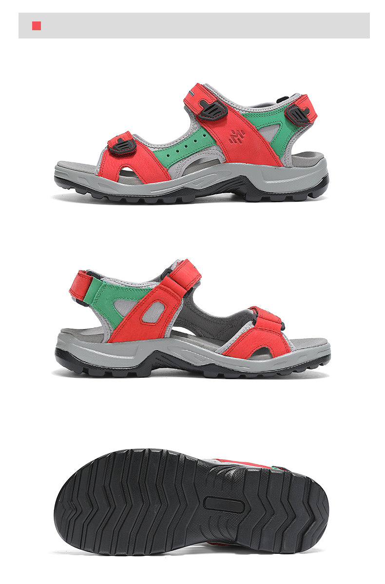 FTW001 Summer leather sandals for men and women detail image 25