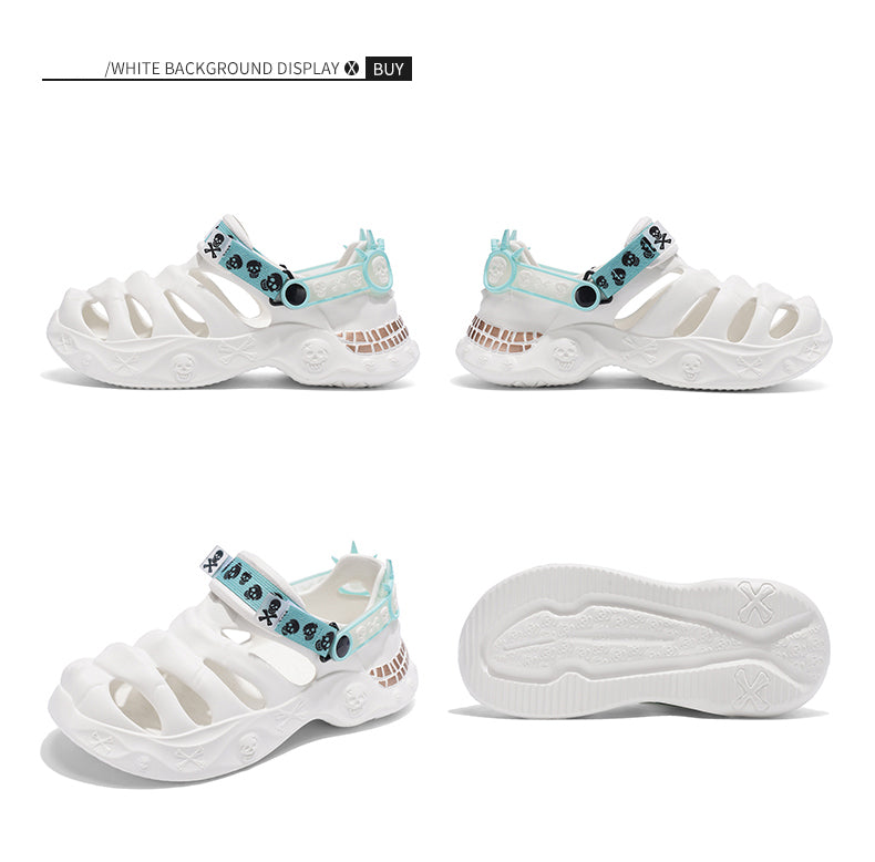 9205 Summer leather sandals for men and women detail image 32