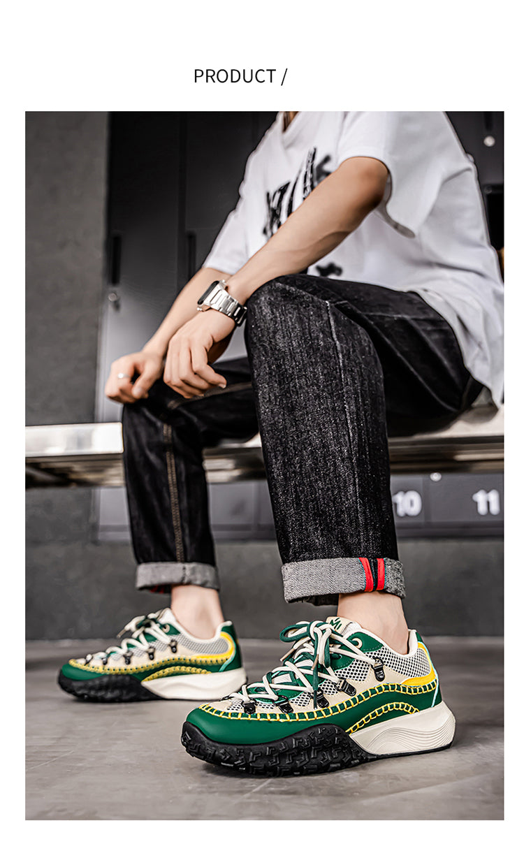 L18 Retro Hiking Shoes with Height Increase detail image 8