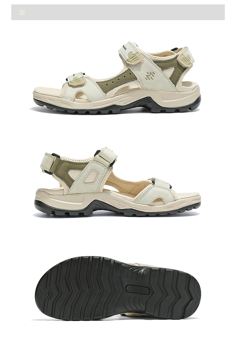 FTW001 Summer leather sandals for men and women detail image 27