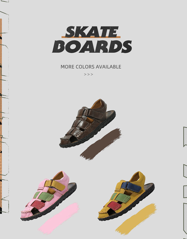 FJ-9936 Rome's new thick-soled, versatile, retro mid-heel sandals detail image 8