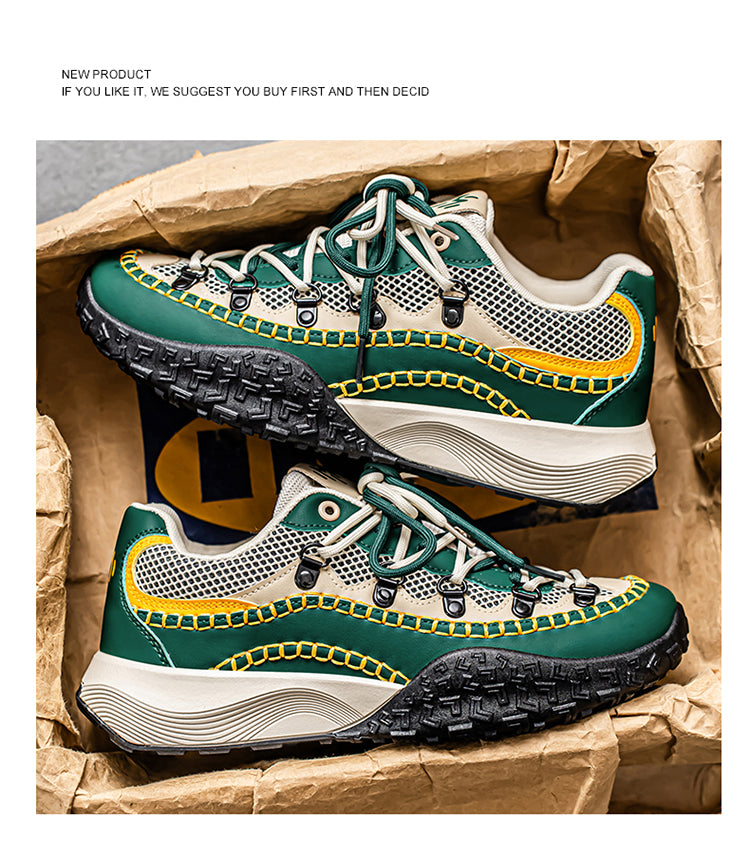 L18 Retro Hiking Shoes with Height Increase detail image 9