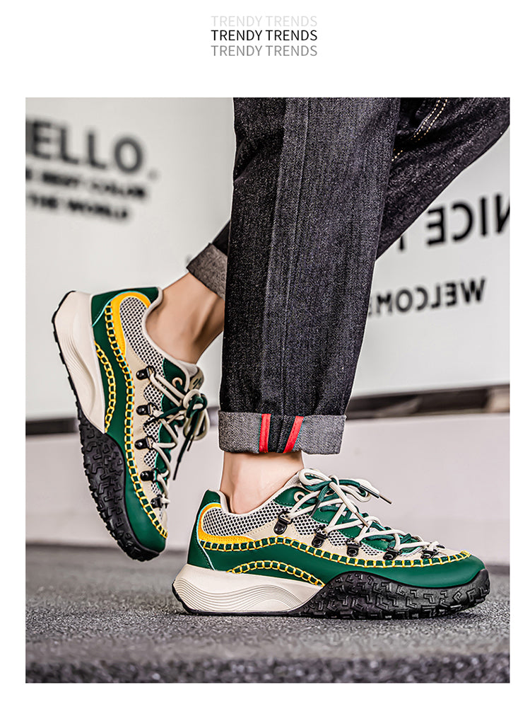 L18 Retro Hiking Shoes with Height Increase detail image 10