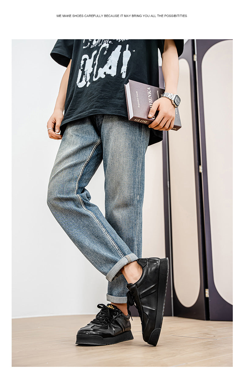 L375 New High-end Korean-style Versatile Sports Sneakers detail image 14