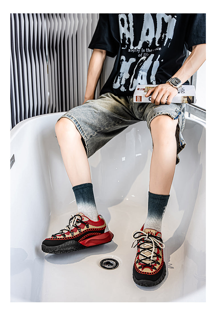 L18 Retro Hiking Shoes with Height Increase detail image 14