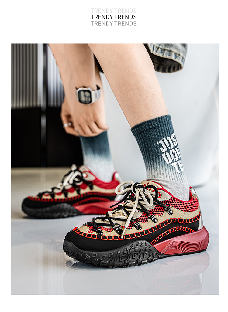 L18 Retro Hiking Shoes with Height Increase detail image 16