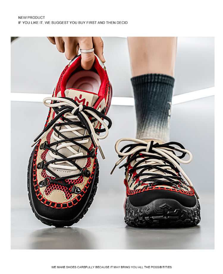 L18 Retro Hiking Shoes with Height Increase detail image 17