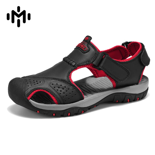 7238 Summer leather sandals for men and women