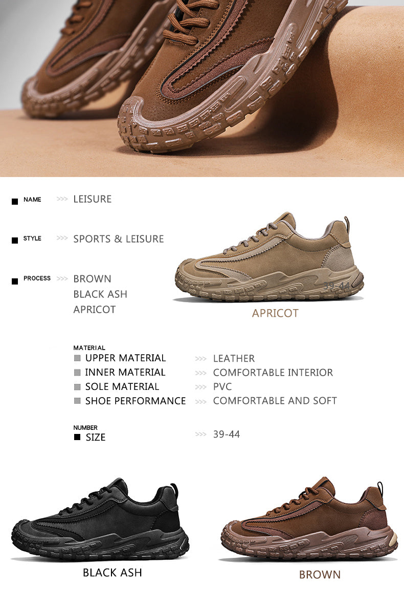 G568 Men's summer outdoor lightweight breathable casual anti-slip sports hiking shoes detail image 3