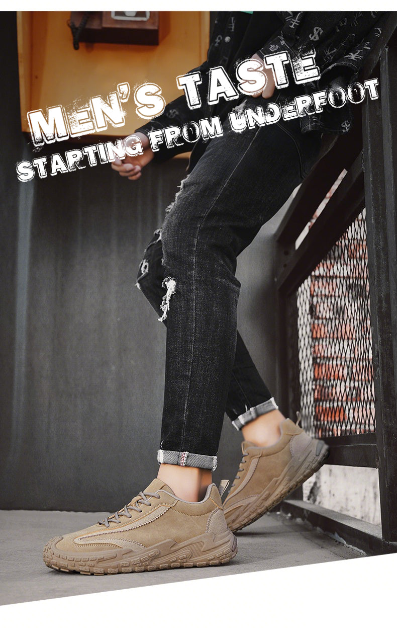 G568 Men's summer outdoor lightweight breathable casual anti-slip sports hiking shoes detail image 4