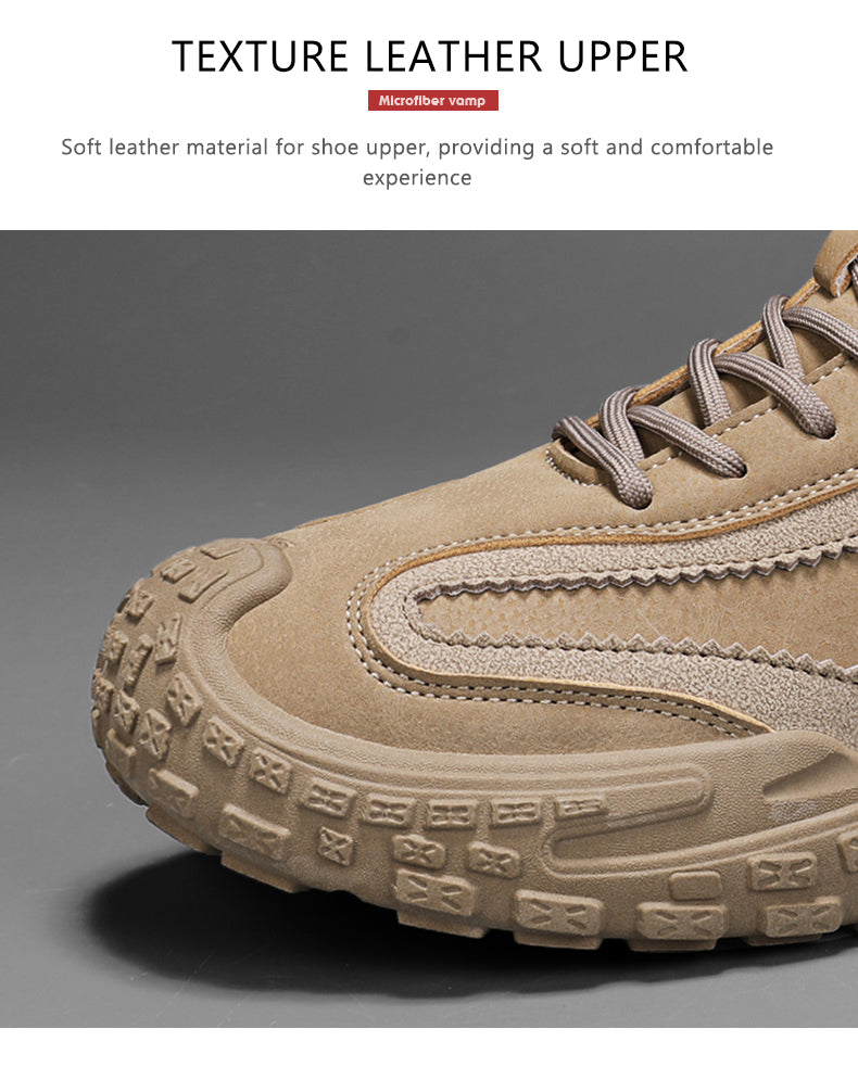 G568 Men's summer outdoor lightweight breathable casual anti-slip sports hiking shoes detail image 5