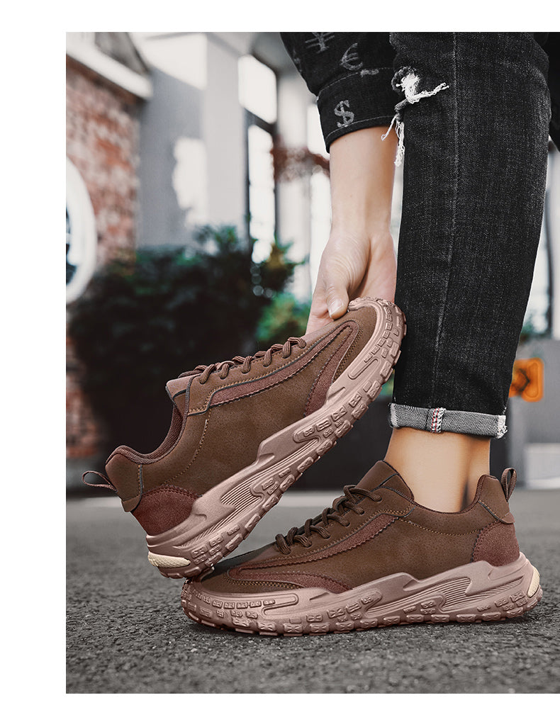 G568 Men's summer outdoor lightweight breathable casual anti-slip sports hiking shoes detail image 9