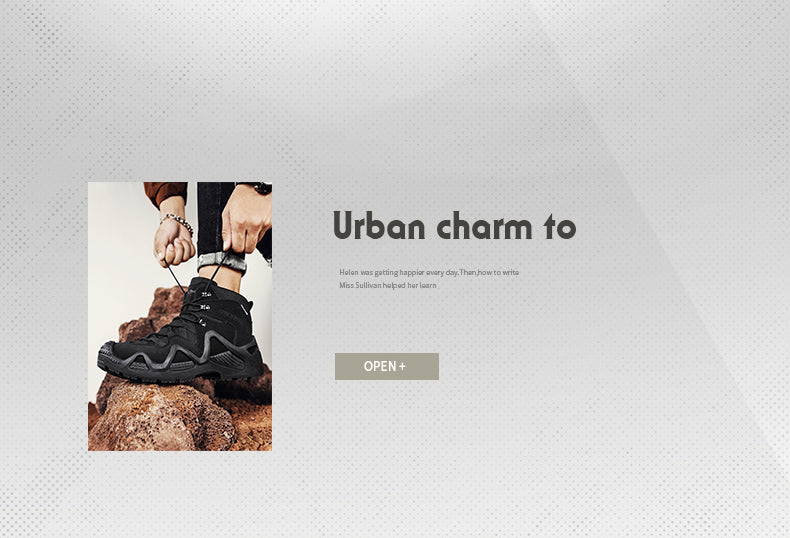 DS33 Big yards of men's shoes in Europe and the United States retro thick bottom casual Martin boots detail image 2