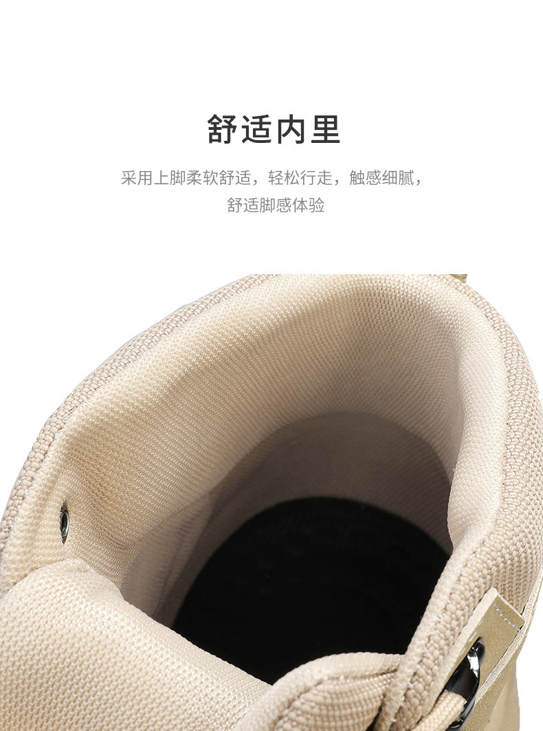 DS33 Big yards of men's shoes in Europe and the United States retro thick bottom casual Martin boots detail image 7