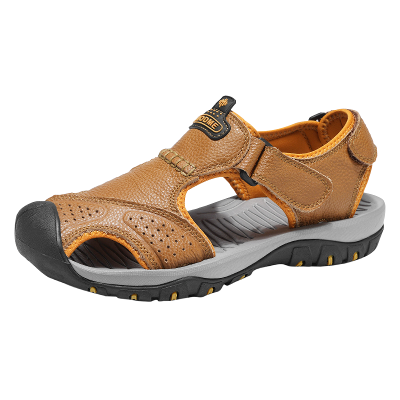 7238 Summer leather sandals for men and women